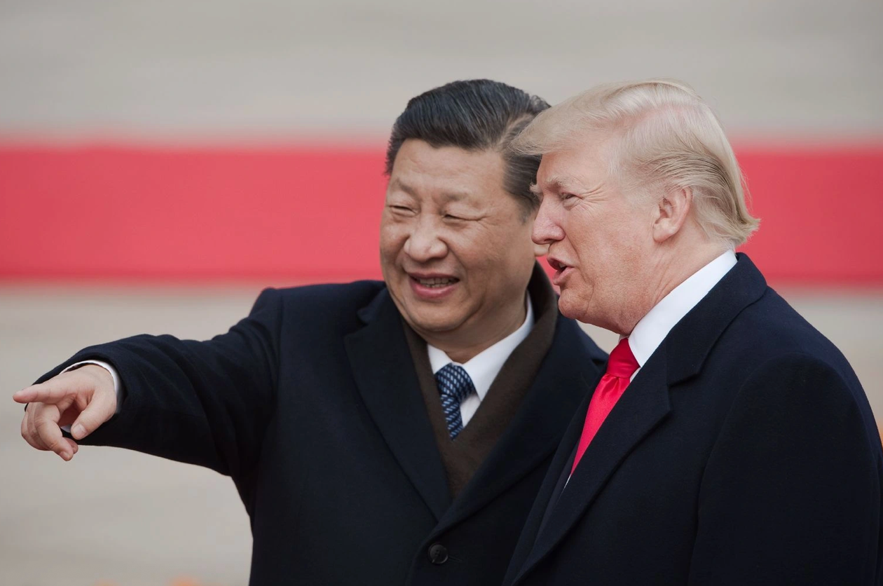 Chủ tịch Trung Quốc Tập Cận Bình và Tổng thống Mỹ Donald Trump. (Ảnh: Getty)