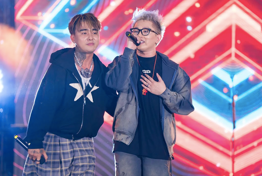 Rapper B Ray và Đạt G.