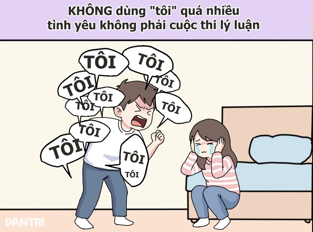 Khi yêu, hãy nhớ quy tắc 6-0 cho một cuộc cãi vã đến nơi đến chốn - 4