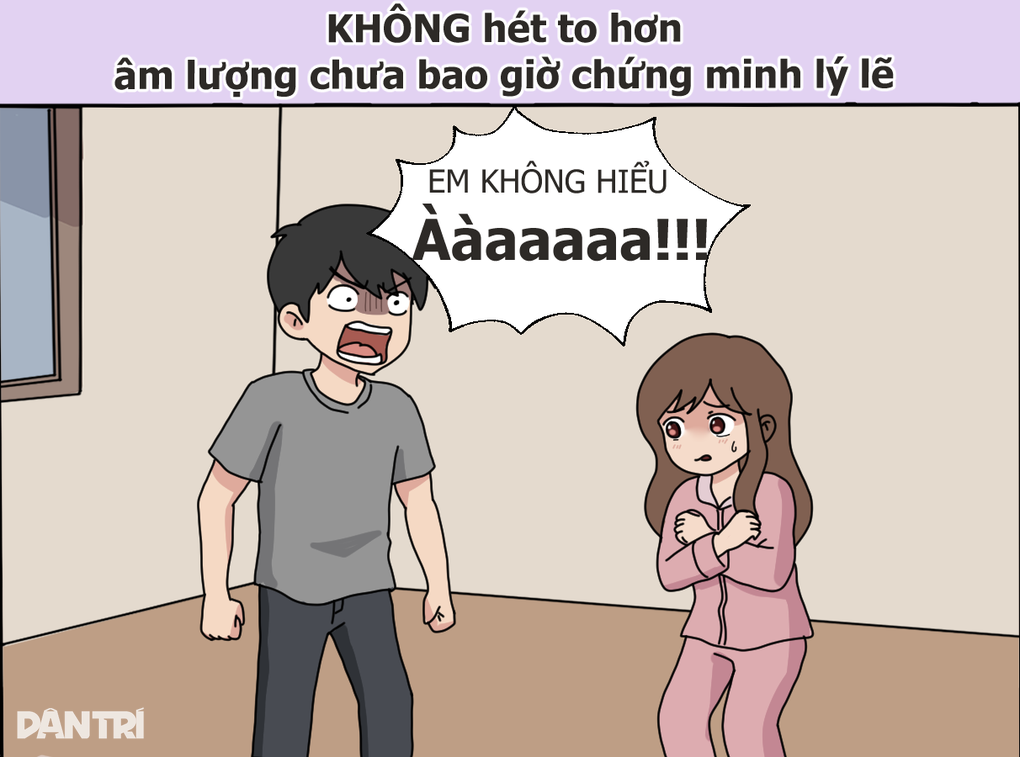 Khi yêu, hãy nhớ quy tắc 6-0 cho một cuộc cãi vã đến nơi đến chốn - 1