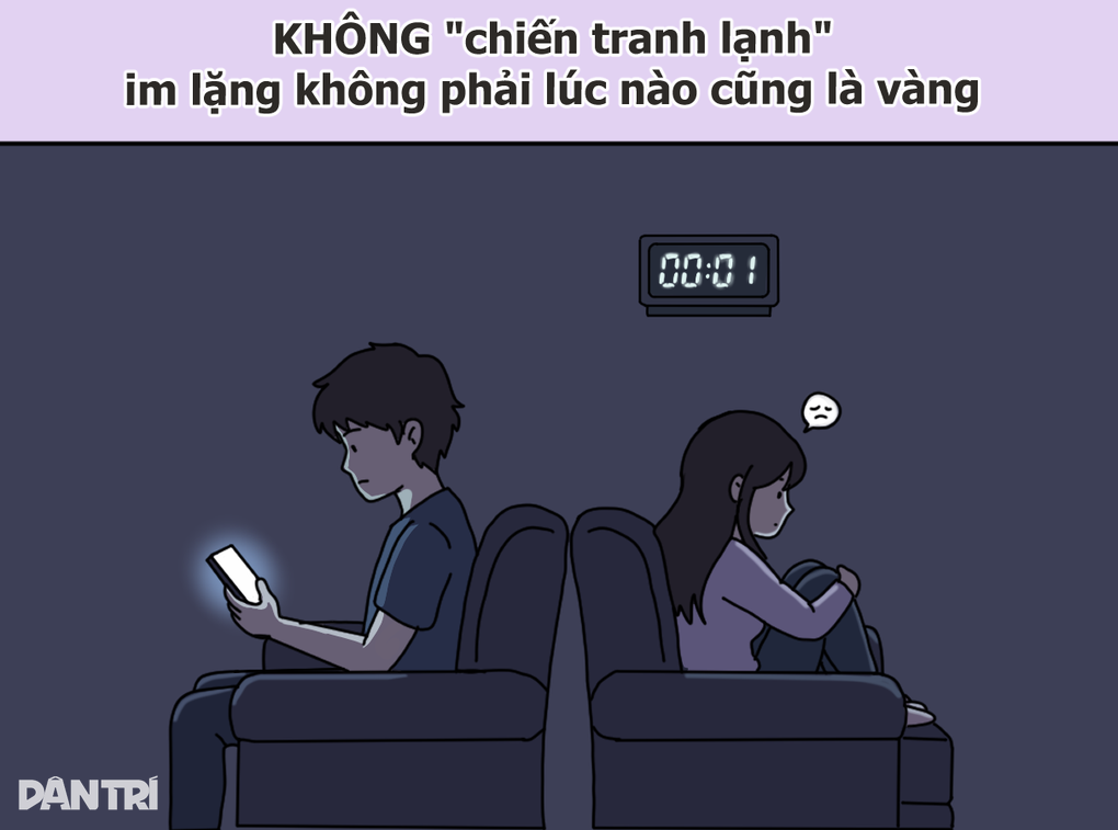 Khi yêu, hãy nhớ quy tắc 6-0 cho một cuộc cãi vã đến nơi đến chốn - 3