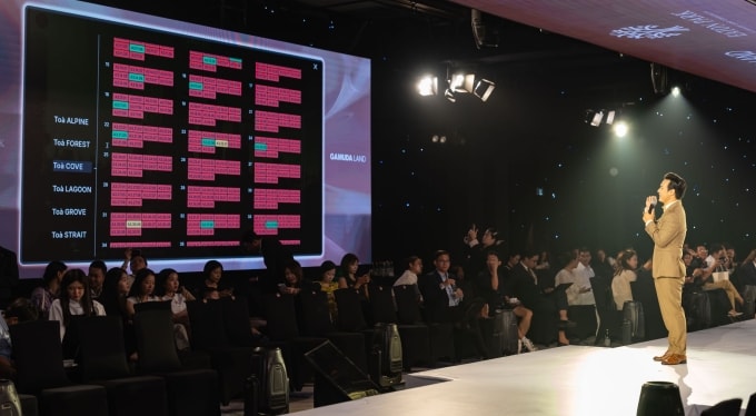 Sự kiện mở bán đợt cuối dự án Eaton Park. Ảnh: Gamuda Land