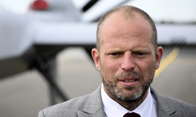 Bộ trưởng Quốc phòng Bỉ Theo Francken. Ảnh: belganewsagency