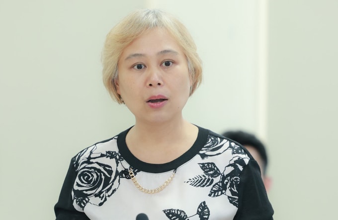 TS Phạm Thu Lan- chuyên gia có nhiều năm nghiên cứu về đời sống lao động và lương tối thiểu. Ảnh: Phong Linh