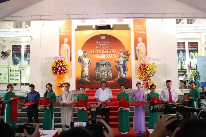 Khai mạc trưng bày chuyên đề “Tượng gốm Sài Gòn xưa - Nghệ thuật và di sản”  - Ảnh 1.