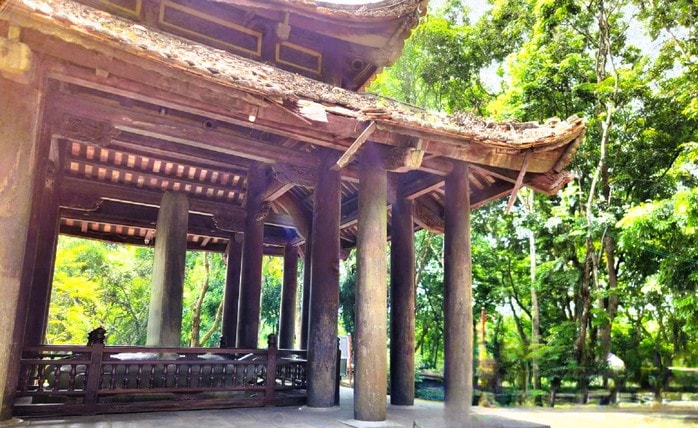 Tu sửa khẩn cấp nhà bia, nơi lưu giữ bảo vật quốc gia hơn 600 năm - Ảnh 1.