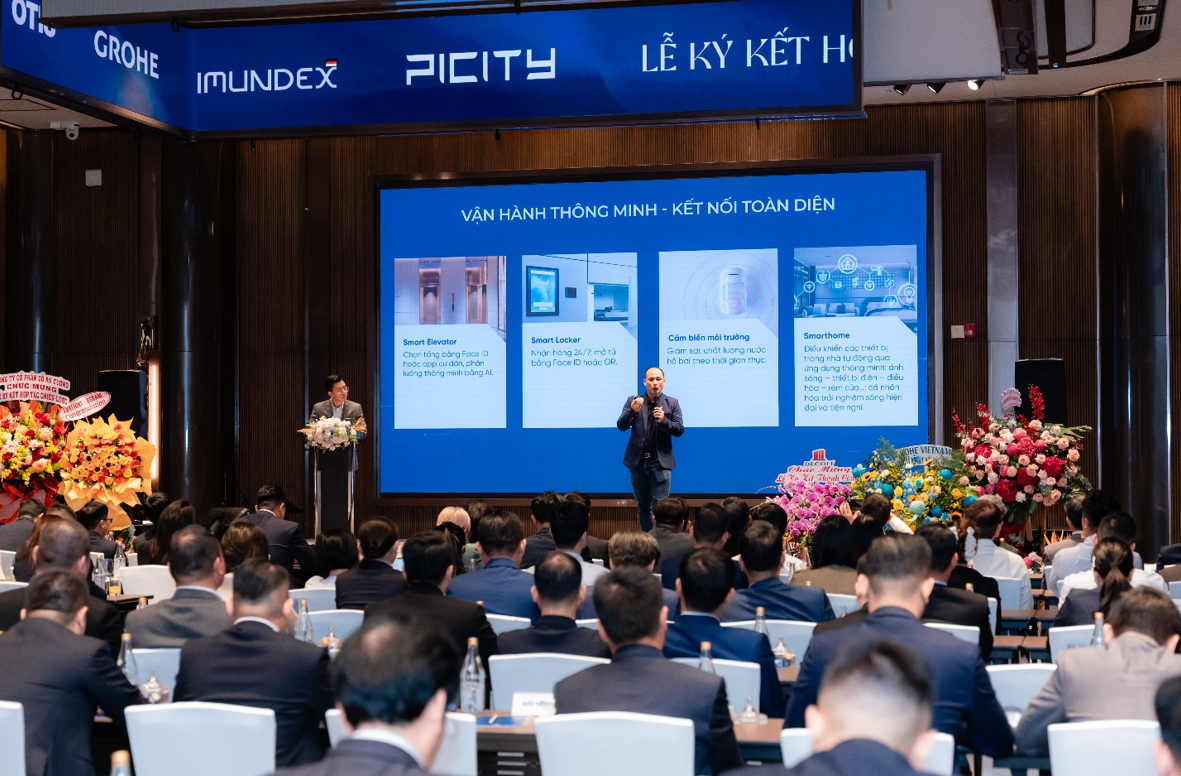 Đô thị số Picity do Pi Group phát triển dựa trên sự tích hợp sâu rộng công nghệ 5.0 trong quản lý vận hành.