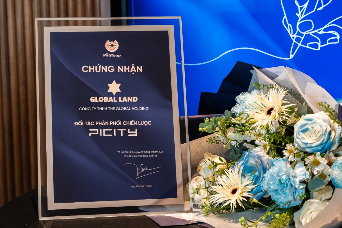 Global Holding chính thức trở thành đối tác phân phối chiến lược Đô thị số Picity.