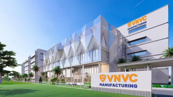 Phối cảnh nhà máy Vaccine và Sinh phẩm VNVC có quy mô ban đầu hơn 2.500 tỷ đồng tại tỉnh Tây Ninh, được đầu tư theo các công nghệ hiện đại của thế giới, khởi công vào tháng 5. Ảnh: VNVC