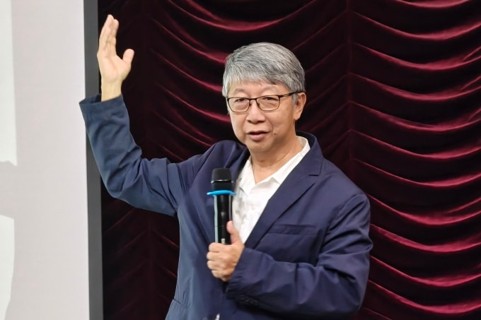 GS. Konrad Young, nguyên Giám đốc Trung tâm R&D của TSMC. Ảnh: Trọng Đạt