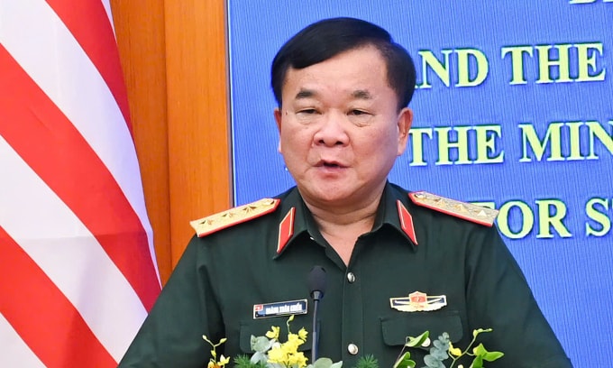 Thượng tướng Hoàng Xuân Chiến, Thứ trưởng Quốc phòng. Ảnh: Giang Huy