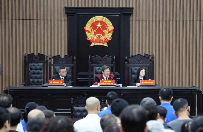 Phiên xét xử dự kiến kéo dài 14 ngày do thẩm phán Lưu Ngọc Cảnh làm Chủ tọa. Ảnh: Danh Lam