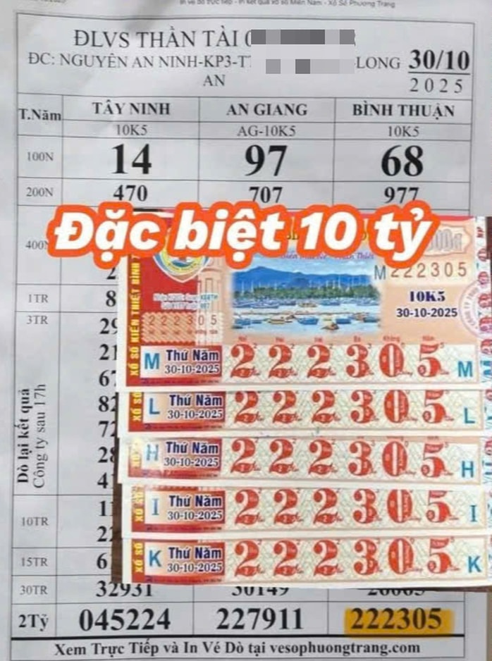 Xổ số miền Nam: Người phụ nữ Cà Mau trúng độc đắc vé số An Giang - Ảnh 2.
