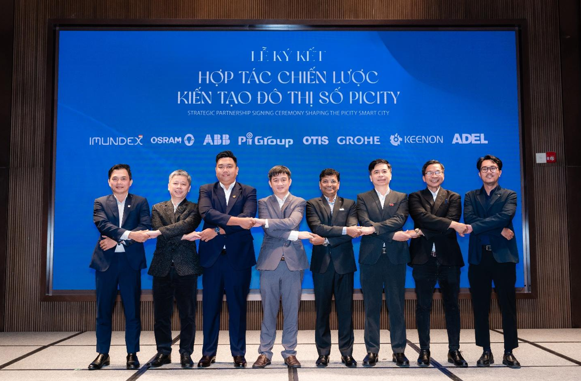 Đô thị số Picity được bảo chứng chất lượng bởi các thương hiệu hàng đầu thế giới.