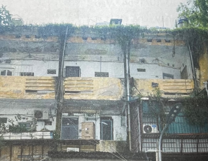 Một góc khu tập thể Kim Liên. Ảnh: Phạm Long