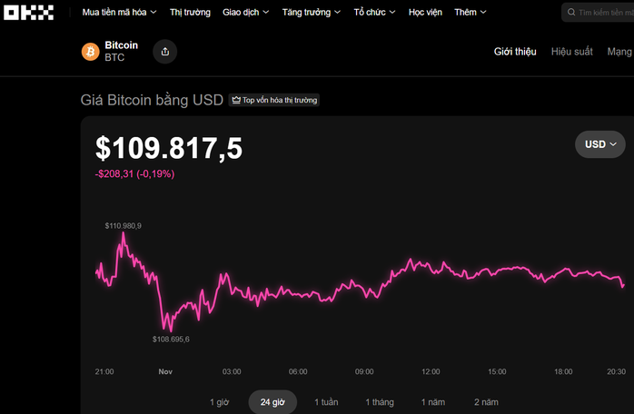 Thị trường tiền số hôm nay, 1-11: Bitcoin sắp có biến lớn? - Ảnh 1.