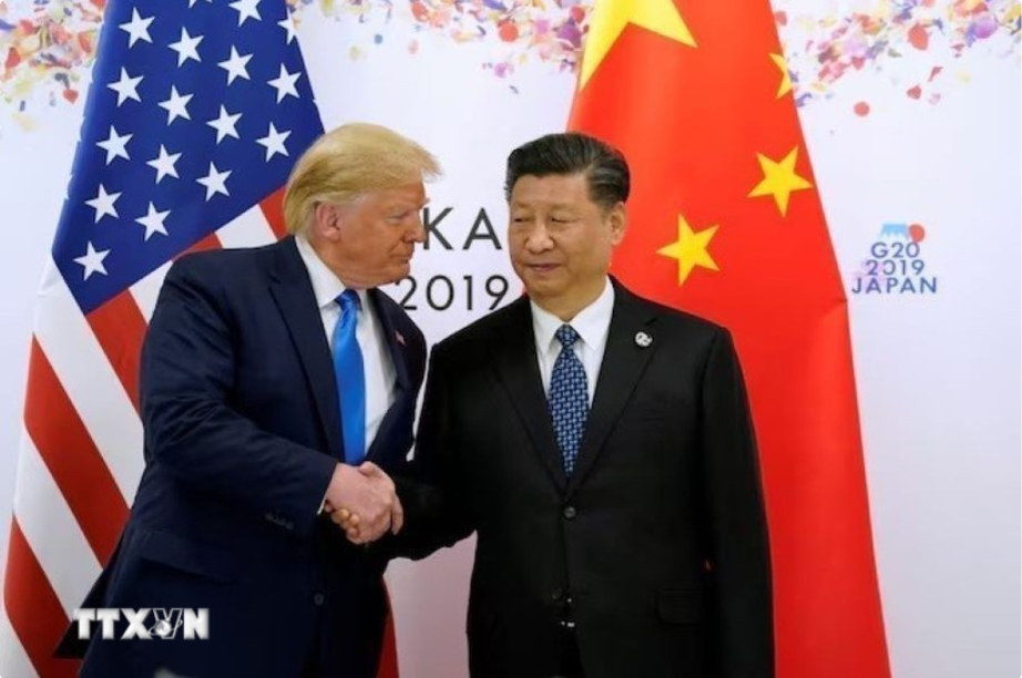 Tổng thống Mỹ Donald Trump (trái) và Chủ tịch Trung Quốc Tập Cận Bình. Ảnh: Reuters
