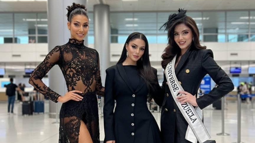 Thí sinh lên đường thi Miss Universe 2025