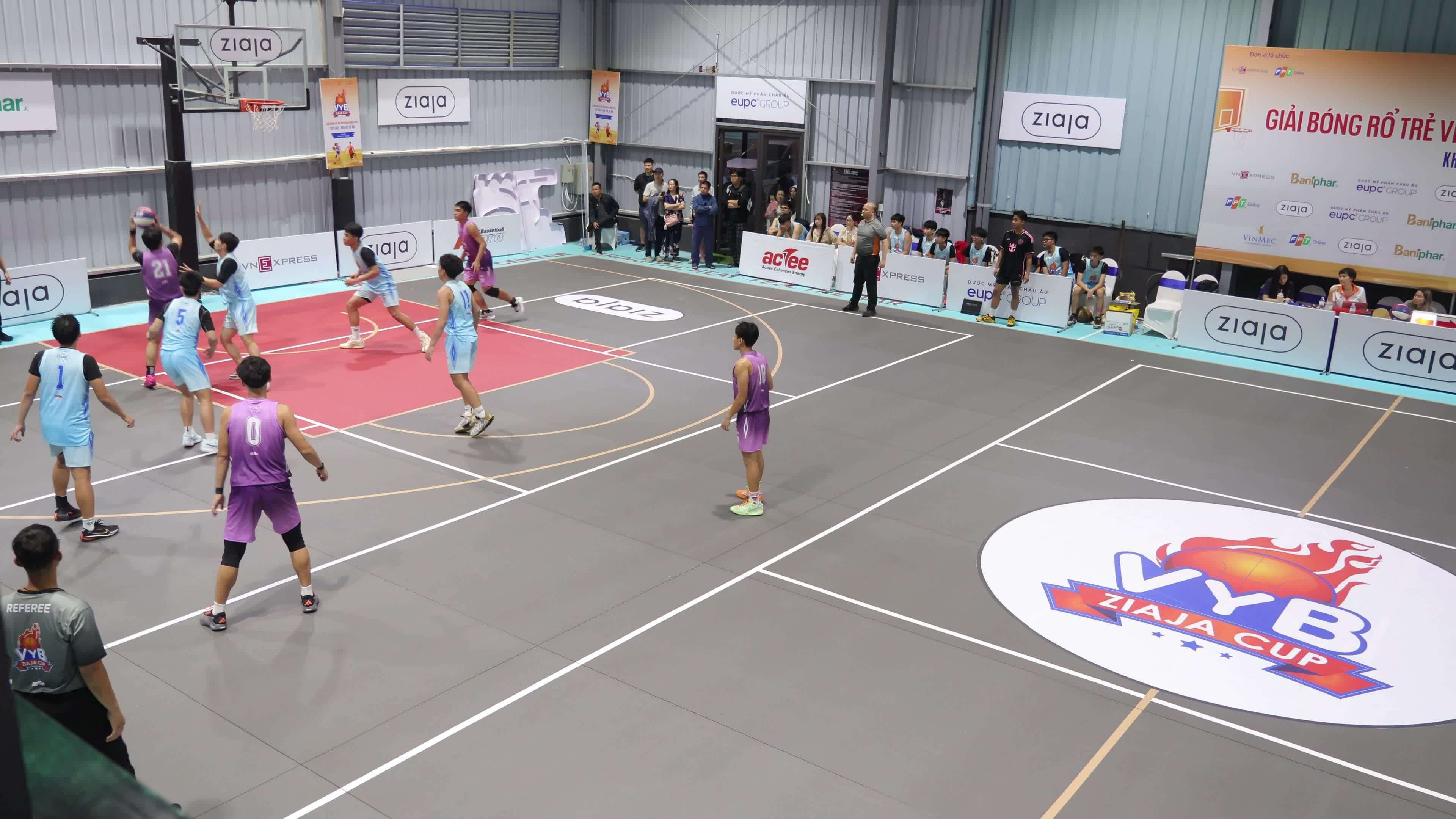 Giải bóng rổ Trẻ VnExpress 2025 ngày 2