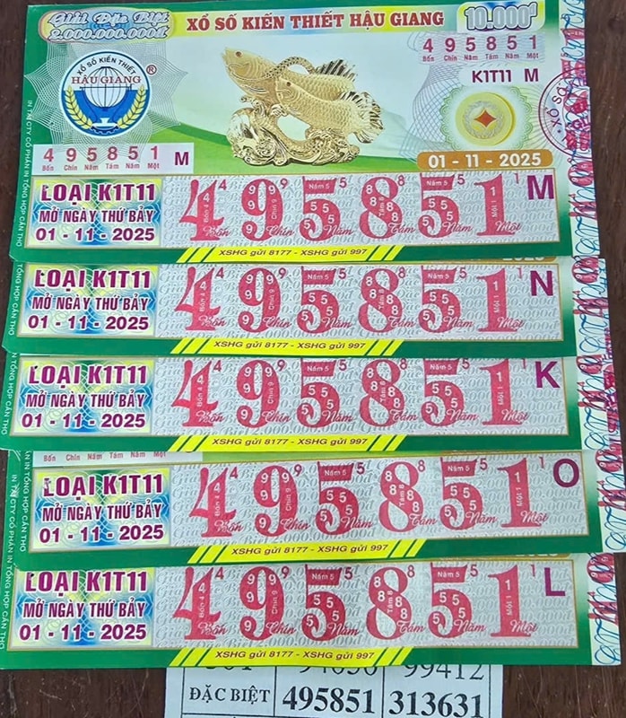 Xổ số miền Nam: Giải đặc biệt 313631 và 495851 tìm thấy người trúng thưởng - Ảnh 2.