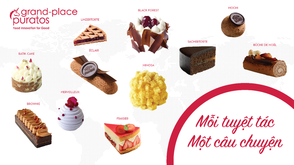 Puratos Grand-Place Việt Nam ra mắt bộ sưu tập bánh ngọt “Mỗi tuyệt tác - Một câu chuyện” - 1