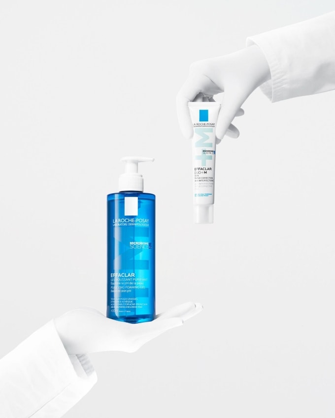 Bộ đôi giảm mụn được nghiên cứu trên 300 người Việt. Ảnh: La Roche Posay