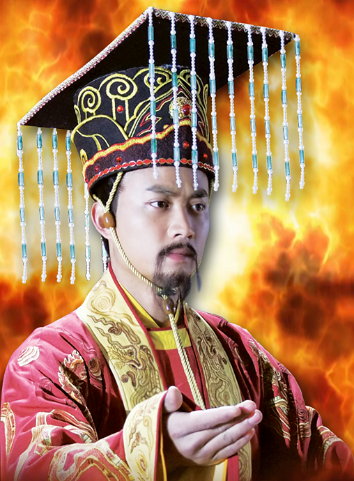 Diễn viên Tiến Lộc đóng vai Lý Công Uẩn trong phim. Ảnh: Trường Thành Media