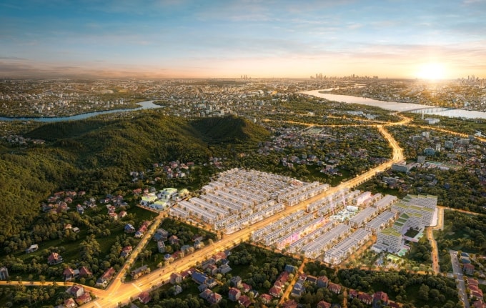 Dự án Vlasta - Thủy Nguyên nói chung và phân khu Phú Quý nói riêng sở hữu vị trí kết nối thuận tiện với hạ tầng đồng bộ. Ảnh: Văn Phú