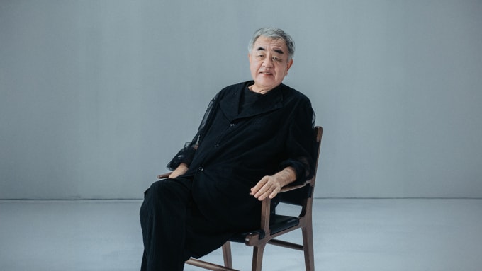 Kiến trúc sư Nhật Bản Kengo Kuma. Ảnh: MP