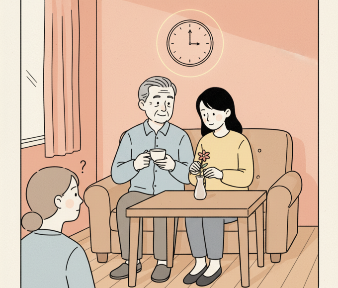 Bạn gái của cha kém tôi 10 tuổi