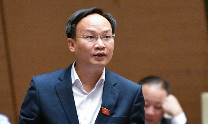 Đại biểu Phạm Văn Thịnh, Phó chủ tịch UBND tỉnh Bắc Ninh. Ảnh: Cổng TTĐT Quốc hội