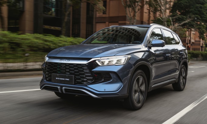 Xe năng lượng mới thứ 14 triệu của BYD là một chiếc Song Pro. Ảnh: BYD