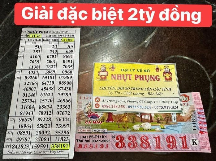 Kết quả Xổ số miền Nam ngày 3 - 11: Giải đặc biệt tại Đồng Tháp và TP HCM - Ảnh 1. Kết quả Xổ số miền Nam ngày 3 - 11: Giải đặc biệt tại Đồng Tháp và TP HCM - Ảnh 1.