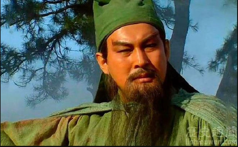 Hình ảnh Quan Vũ trên phim.