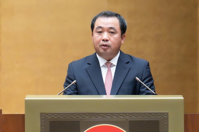 Bộ trưởng Nông nghiệp và Môi trường Trần Đức Thắng. Ảnh: Cổng TTĐT Quốc hội