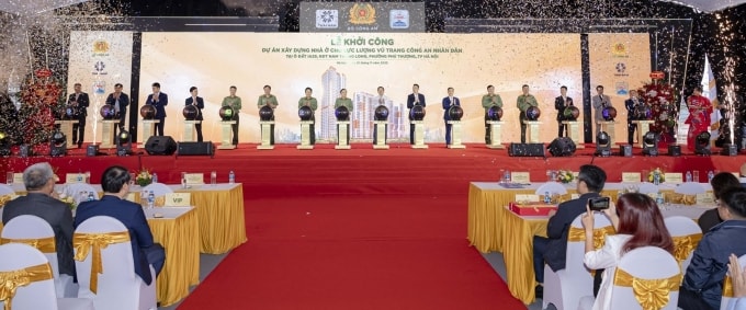 Lễ khởi công dự án ngày 1/11. Ảnh: Thái Nam Land