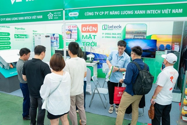 Intech Solar góp mặt tại Hội chợ Mùa Thu 2025 - Ảnh 2.
