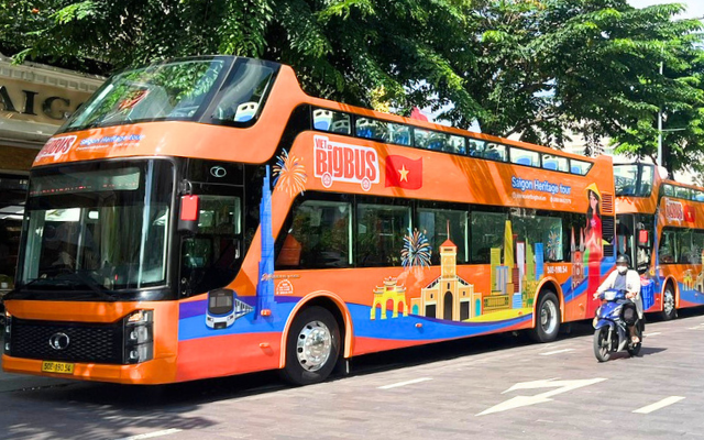 TP HCM có thêm tuyến xe buýt 2 tầng thoáng nóc mới, miễn phí 3 ngày cho người dân - Ảnh 1.