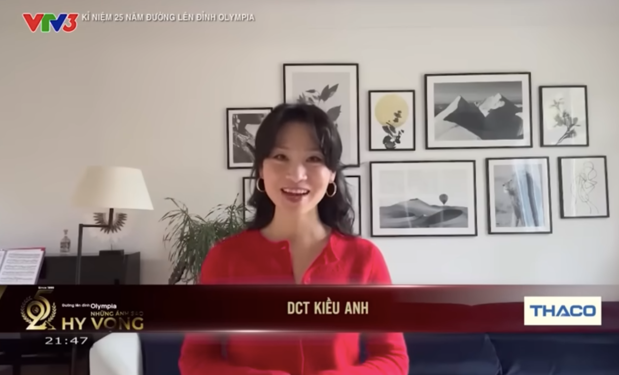 MC Kiều Anh hiện đang định cư ở Pháp.