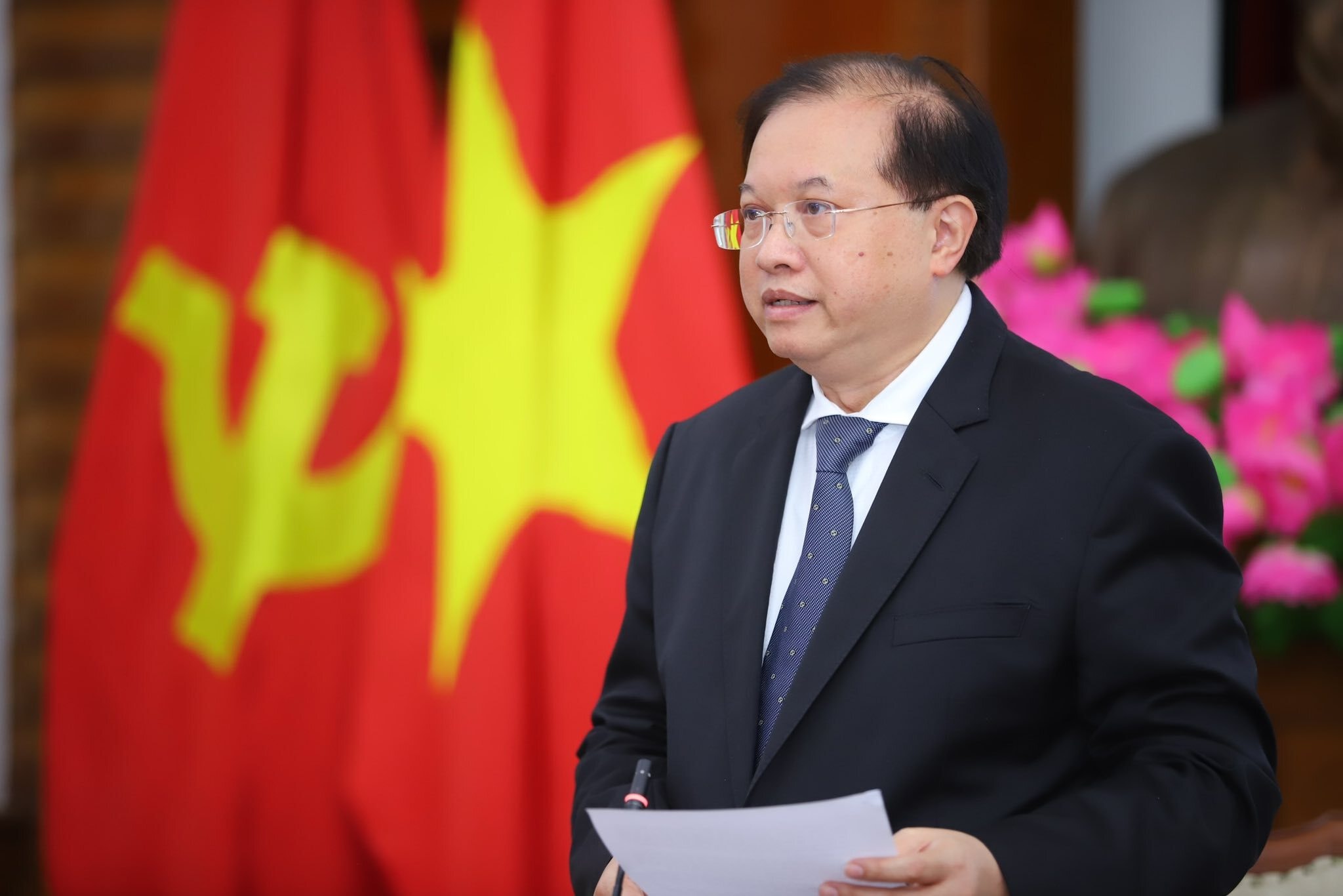 Thứ trưởng Bộ VHTTDL Tạ Quang Đông thông tin về LHP Việt Nam lần thứ XXIV.