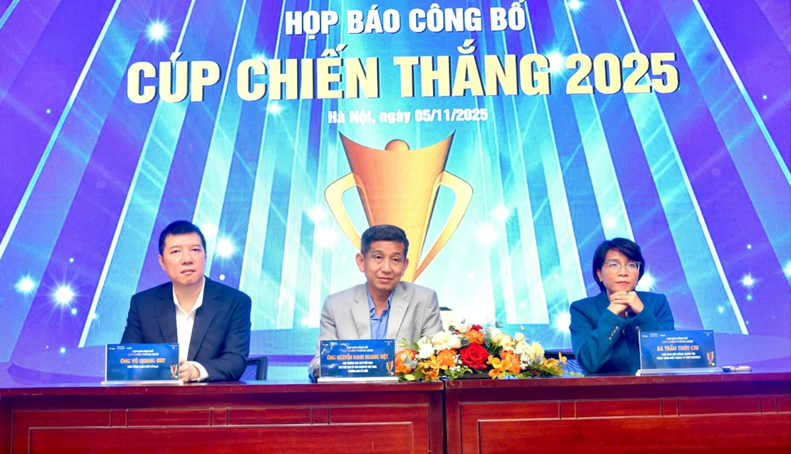 Cúp Chiến Thắng 2025 có 11 hạng mục trao thưởng.