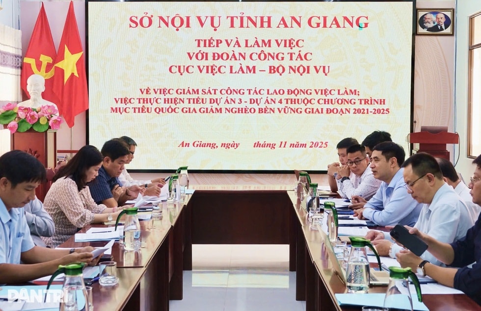 Cục Việc làm làm việc với An Giang về hỗ trợ việc làm bền vững - 1 Cục Việc làm làm việc với An Giang về hỗ trợ việc làm bền vững - 1