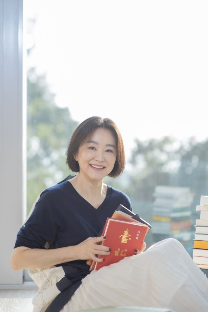 Lâm Thanh Hà đam mê đọc sách, viết văn. Ảnh: UDN