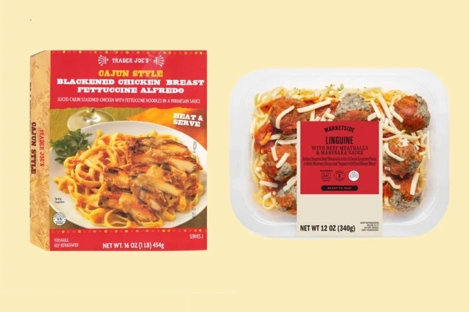 Hai sản phẩm mì ống chế biến sẵn nằm trong danh mục thu hồi do nhiễm khuẩn listeria ở Mỹ. Ảnh: FDA