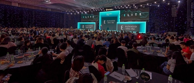 Sự kiện giới thiệu dự án Sun Centro Town thu hút 600 khách mời. Ảnh: Ánh Dương