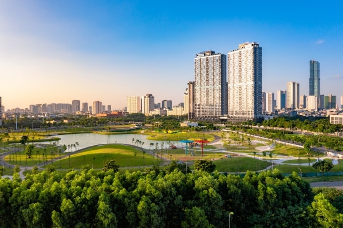 Dự án của MIK Group tại Hà Nội. Ảnh: MIK