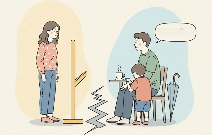 Con riêng của bạn trai không muốn tôi đến nhà anh