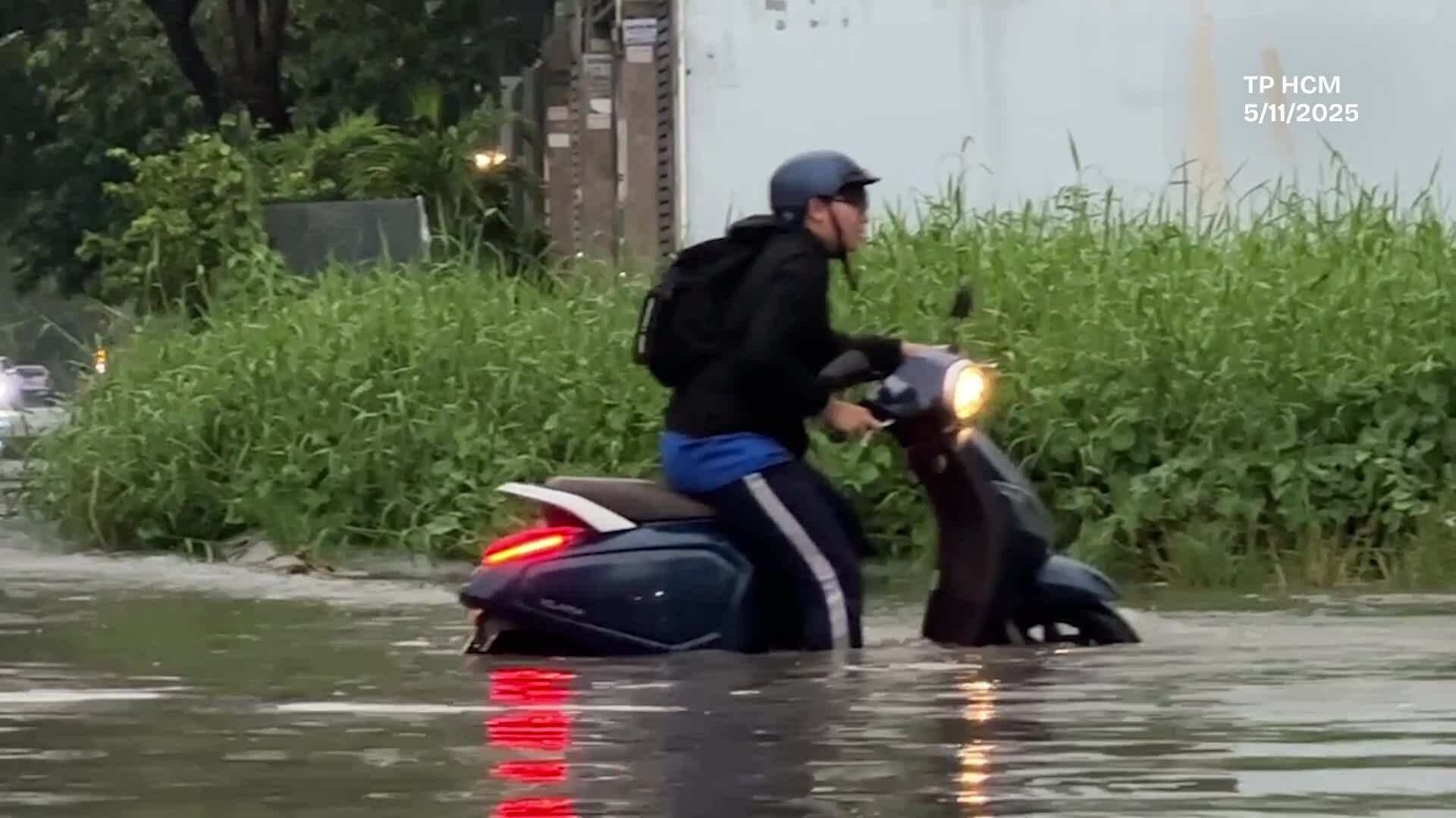 Triều cường Bình Thạnh