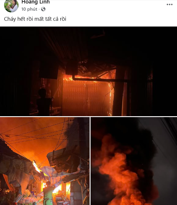 Chợ Bình Dương cháy lớn đêm khuya gây thiệt hại nặng nề cho tiểu thương - Ảnh 4. Chợ Bình Dương cháy lớn đêm khuya gây thiệt hại nặng nề cho tiểu thương - Ảnh 4.
