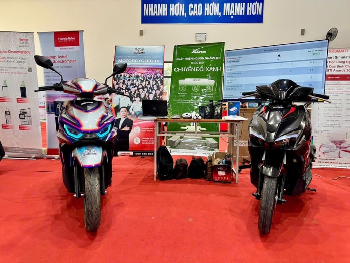 Hoán cải xe máy xăng sang xe điện: Khả thi? - Ảnh 1.